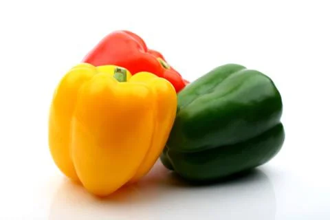 Colored paprika Stock Photos