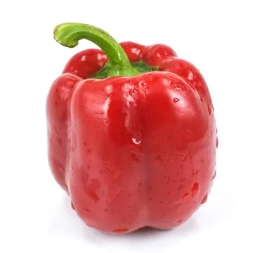 Colored paprika Stock Photos