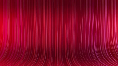 Colored particles fall down. Abstract animation of a red waterfall. Stock Footage 237938674