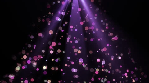 Colored Particles With Light Vídeos de archivo 169894480