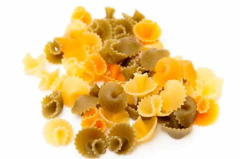 Colored pasta Fotos de archivo