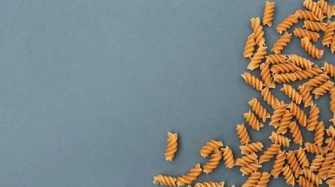 Colored pasta Stock Photos