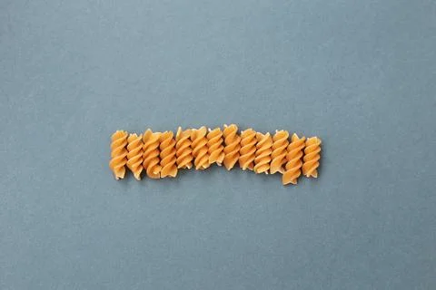 Colored pasta Stock Photos