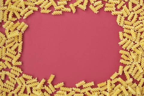 Colored pasta Stock Photos