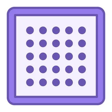 Colored Patch Icon. Vector Icon. Mask Damage, Fill Hole, or Weak Spot. Repa.. Ilustración de archivo