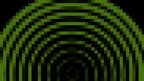 Colored pattern on a minimal black background. Video stock 123775395