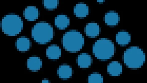 Colored pattern on a minimal black background. 動画素材 124208463