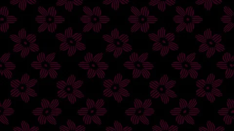 Colored pattern on a minimal black background. Stock Footage 124470071
