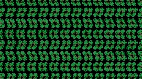 Colored pattern on a minimal black background. Stock Footage 125069476