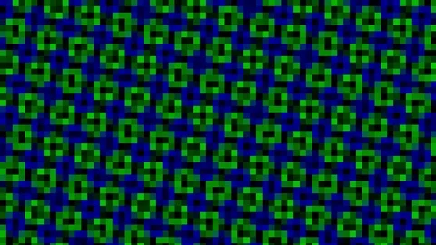 Colored pattern on a minimal black background. 動画素材 125103829