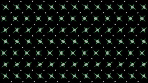 Colored pattern on a minimal black background. Video stock 125269723