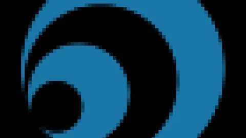 Colored pattern on a minimal black background. 動画素材 125359141