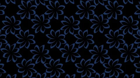 Colored pattern on a minimal black background. Stock Footage 125978566