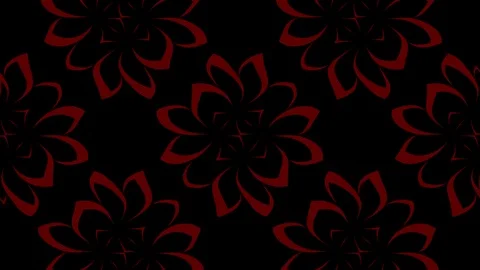 Colored pattern on a minimal black background. Stock Footage 126570851