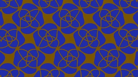 Colored pattern on a minimal black background. Stock Footage 127432490