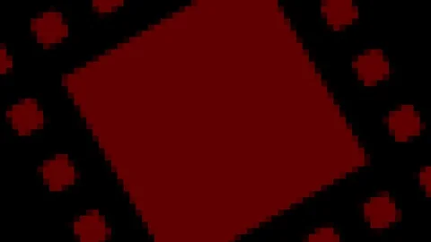 Colored pattern on a minimal black background. 스톡 동영상 127950906