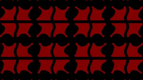 Colored pattern on a minimal black background. Stock Footage 128368947