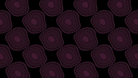 Colored pattern on a minimal black background. Stock Footage 129319207