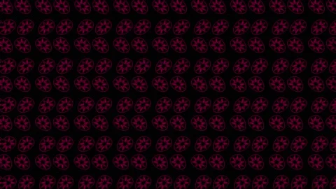 Colored pattern on a minimal black background. Video stock 133060048