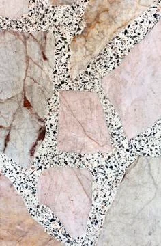 Colored pattern of old stone wall surfaced Stock Photos