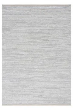 Colored patterned machine carpet on a white background Foto stock