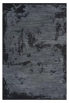 Colored patterned machine carpet on a white background Stock Photos