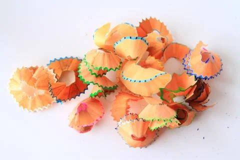 Colored Pencil as background Stock Photos