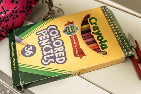 Colored pencil Stock Photos