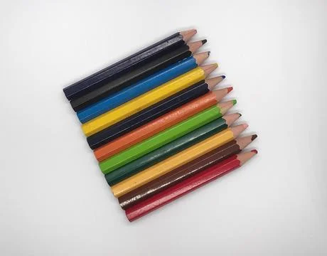 Colored pencil 库存照片