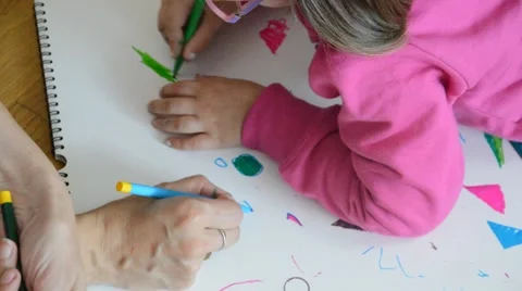 Colored pencils Stock Footage 41563648