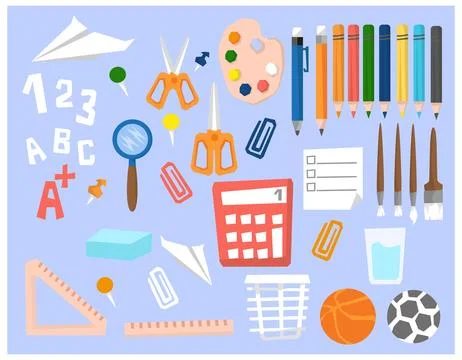 Colored pencils Stock Illustration