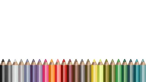 Colored pencils 스톡 일러스트