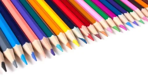 Colored pencils Stock-Fotos