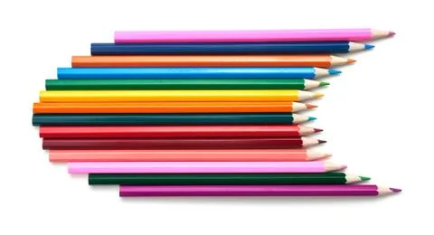 Colored pencils Stock Photos