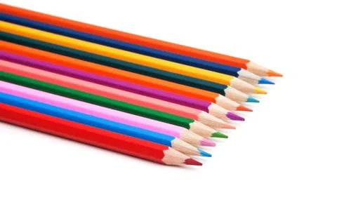 Colored pencils Stock-Fotos