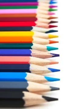 Colored pencils Foto stock