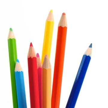 Colored pencils Foto stock