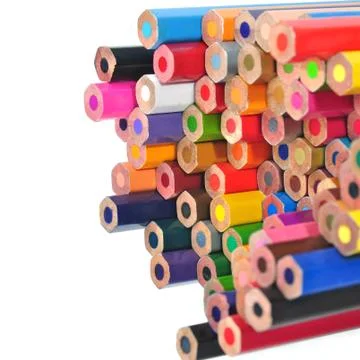 Colored pencils Foto stock