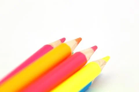 Colored pencils Stock Photos