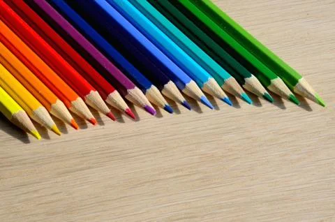 Colored Pencils 写真素材