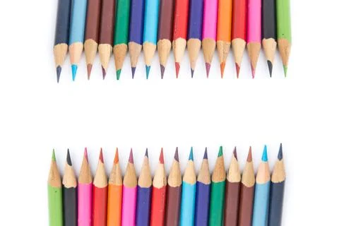 Colored pencils Foto stock