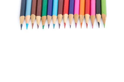 Colored pencils Foto stock