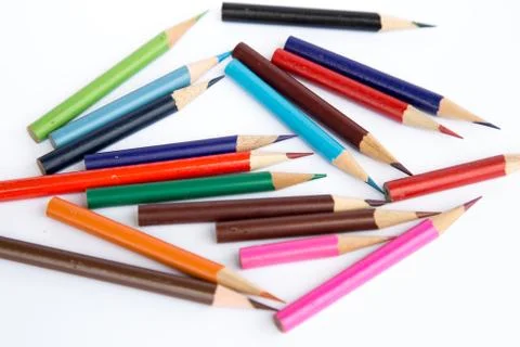 Colored pencils Foto stock