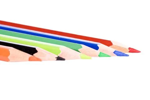 Colored pencils Foto stock