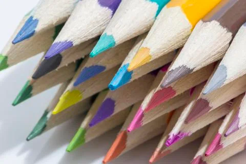 Colored pencils 写真素材