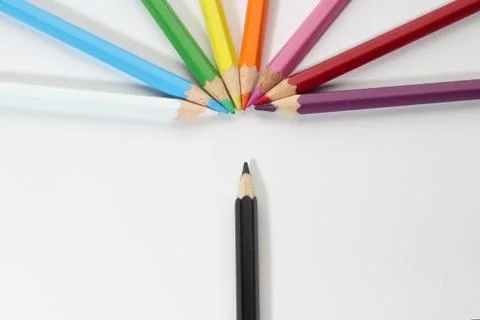 The colored pencils Photos