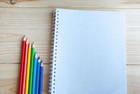 Colored pencils Stock Photos