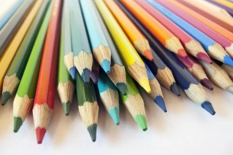 Colored pencils Stock-Fotos