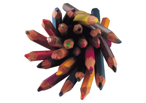 Colored Pencils Stock Photos