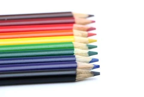 Colored Pencils Stock Photos